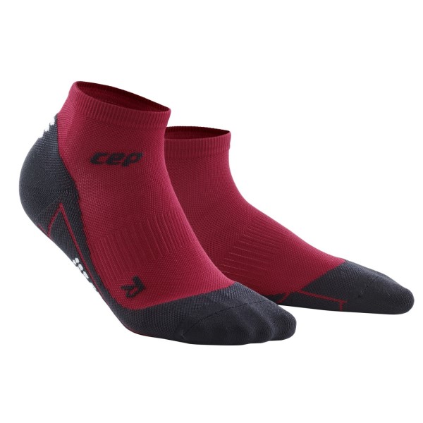 CEP Low Cut Training Socks - Cherry Red