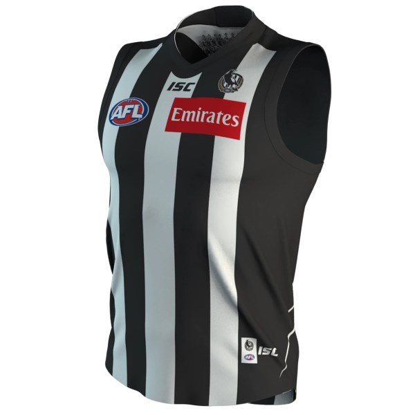 ISC Collingwood Magpies Home Mens Guernsey 2020 - Black/White