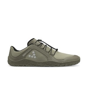 Vivobarefoot Primus Trail All Weather FG - Mens Trail Running Shoes - Driftwood