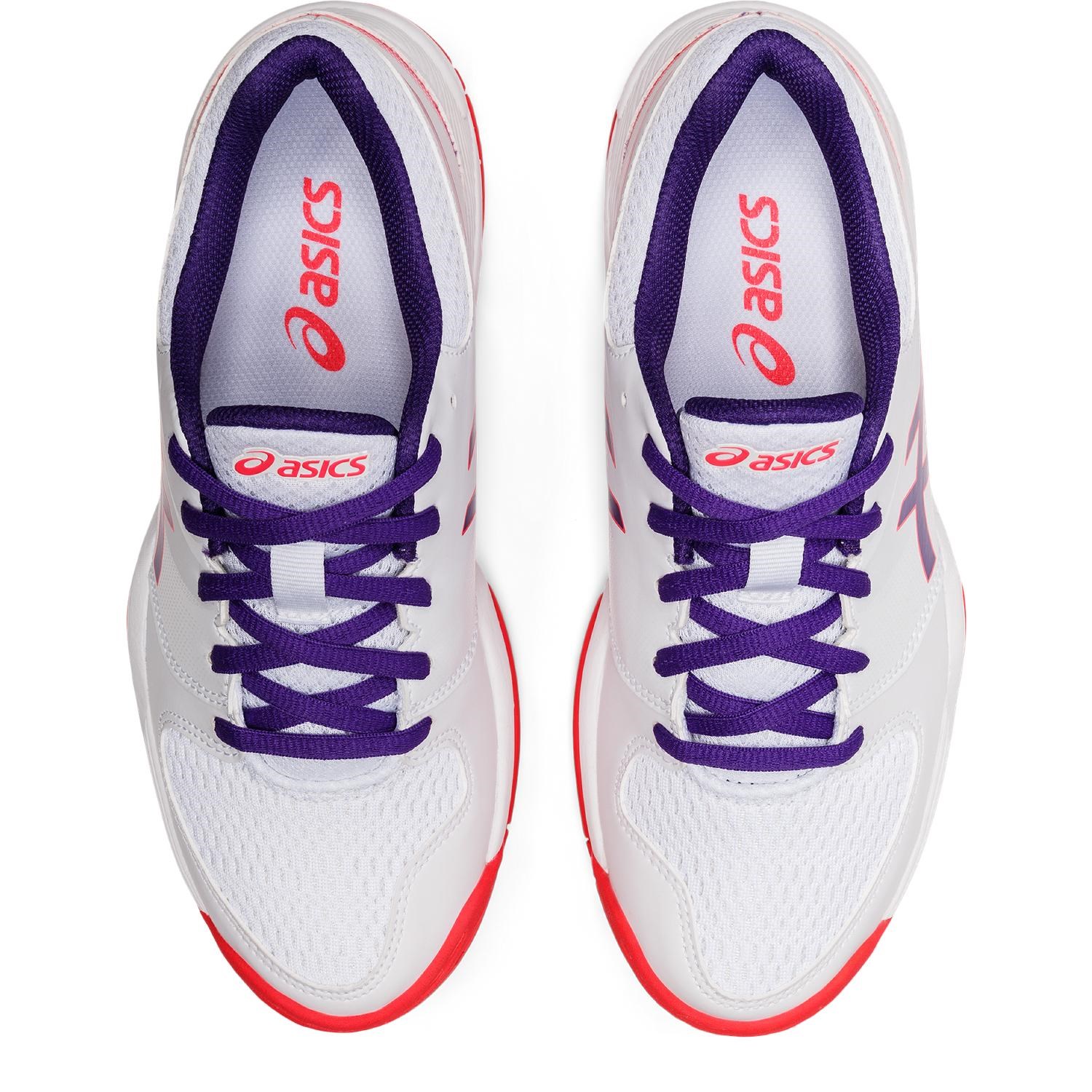 Asics Gel Netburner 20 GS - Kids Netball Shoes - White/Gentry Purple ...
