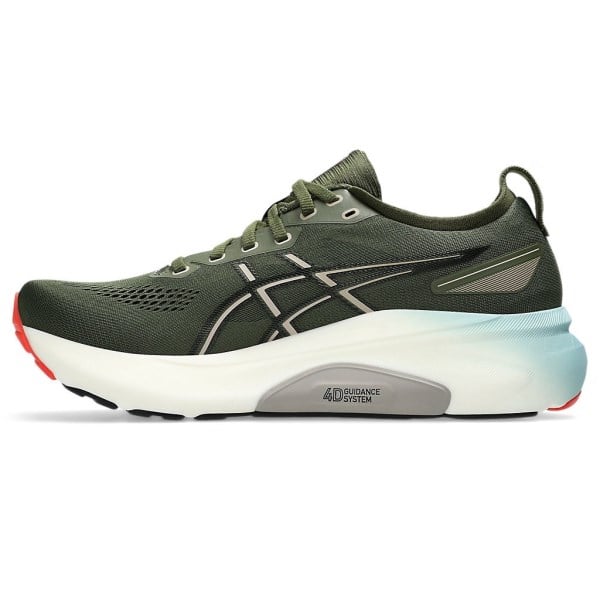 Asics Gel Kayano 31 - Mens Running Shoes - Smog Green/Black