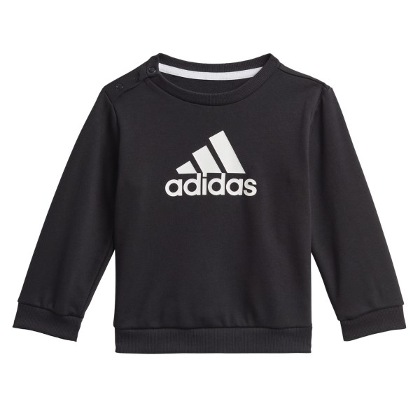 Adidas Badge Of Sport French Terry Infant Tracksuit Set - Black/White