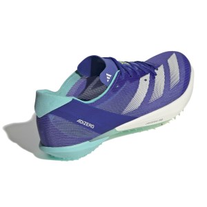 Adidas Adizero Ambition - Unisex Track Running Spikes - Cobalt Blue/Zero Metallic/Lucid Lemon