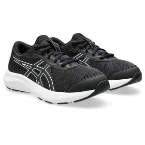 Asics Contend 9 GS - Kids Running Shoes - Black/White