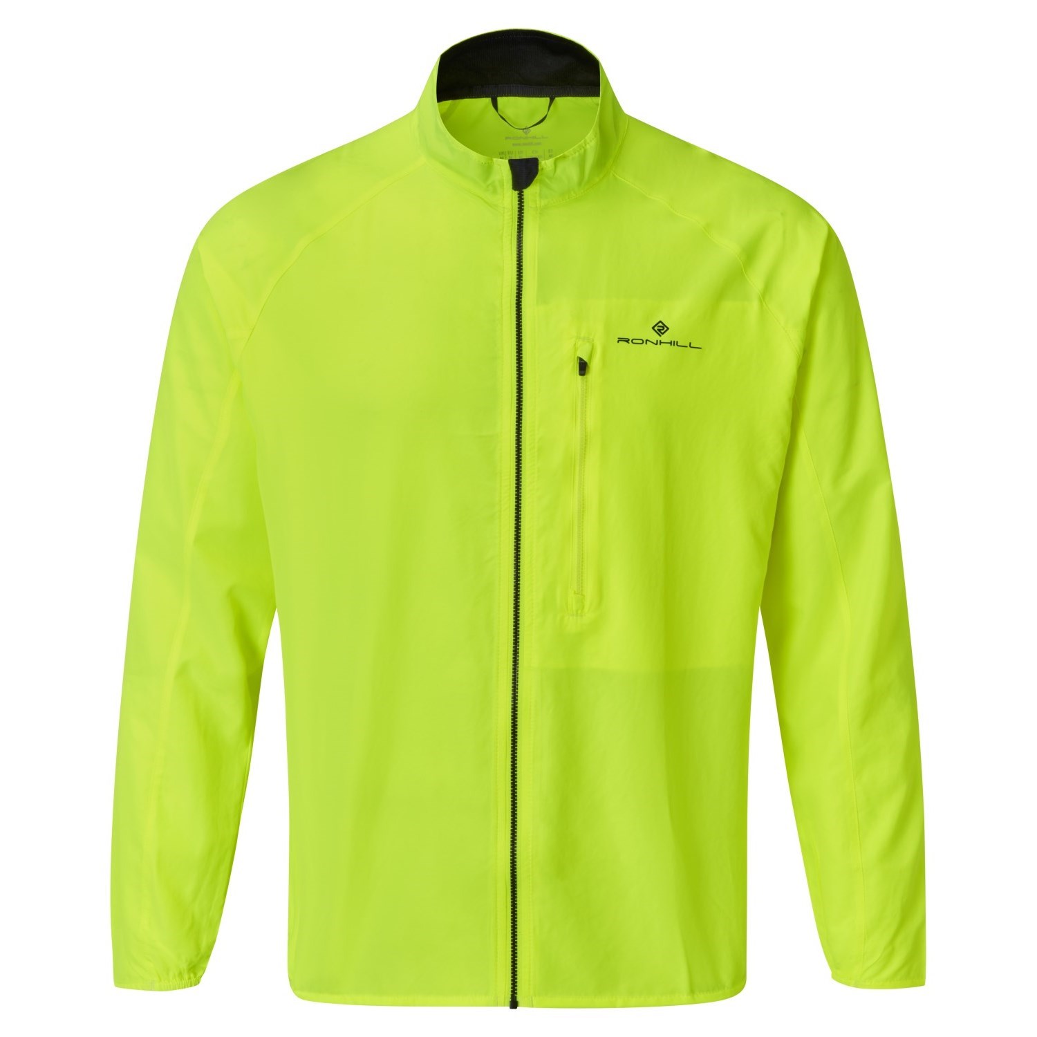 Ronhill Core Mens Running Jacket - Fluo Yellow/Black | Sportitude