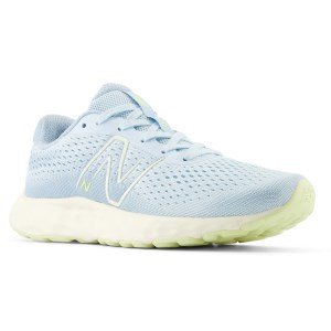 New Balance 520v8 - Womens Running Shoes - Light Chrome Blue/Lime Light/Angora
