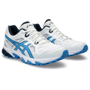 Asics Gel Trigger 12 - Mens Cross Training Shoes - White/Waterscape