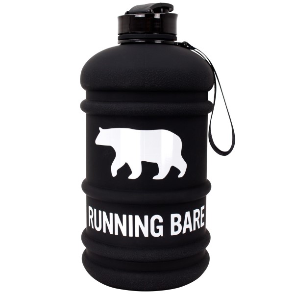 Running Bare H20 Bear Water Bottle - 2.2L - Matte Black
