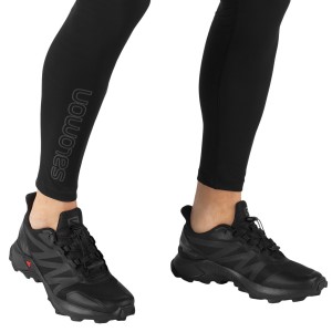 Salomon Supercross - Mens Trail Running Shoes - Black