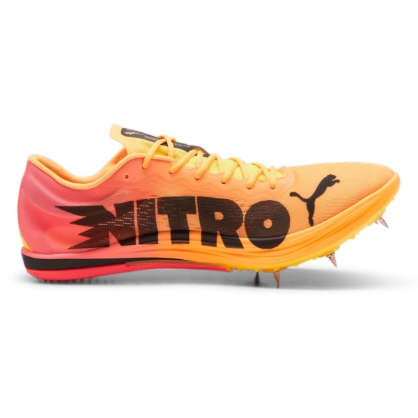 Puma evoSpeed Nitro Elite 2 LD - Unisex Track and Field Shoes - Sun Stream/Sunset Glow/Black