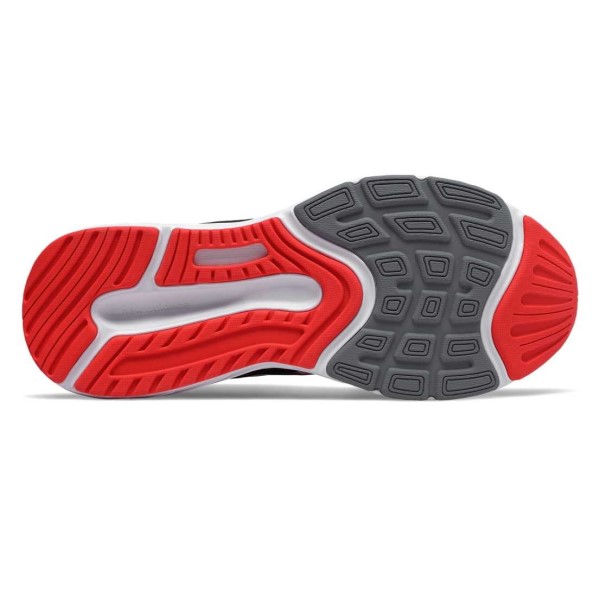 New Balance 480v6 - Mens Running Shoes - Black/Grey/Red