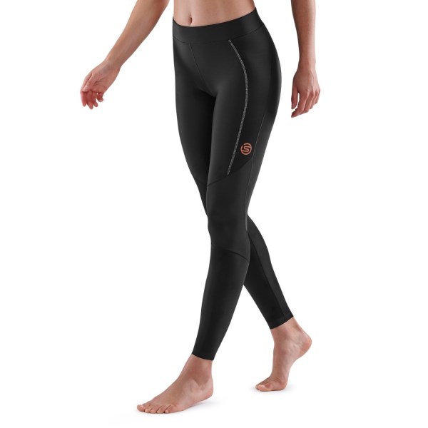 Skins Series-5 Womens Compression Long Tights - Black