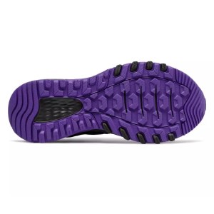 New Balance Trail 410v7 - Womens Trail Running Shoes - Black/Deep Violet