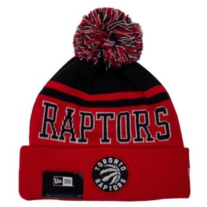 New Era Toronto Raptors Knit Pom Basketball Beanie - Toronto Raptors