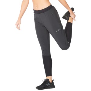 2XU Light Speed Jogger - Womens Running Pants - Black/Black Reflective