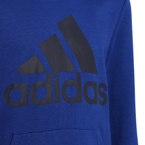 Adidas Essentials Big Logo Kids Hoodie - Royal Blue/Legend Ink