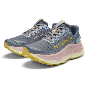 New Balance Fresh Foam More Trail v3 - Womens Trail Running Shoes - Arctic Grey/Orb Pink/Tea Tree