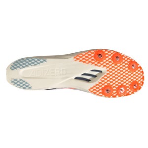 Adidas Adizero Avanti TYO - Mens Long Distance Track Spikes - Dash Grey/Beam Green/Orange