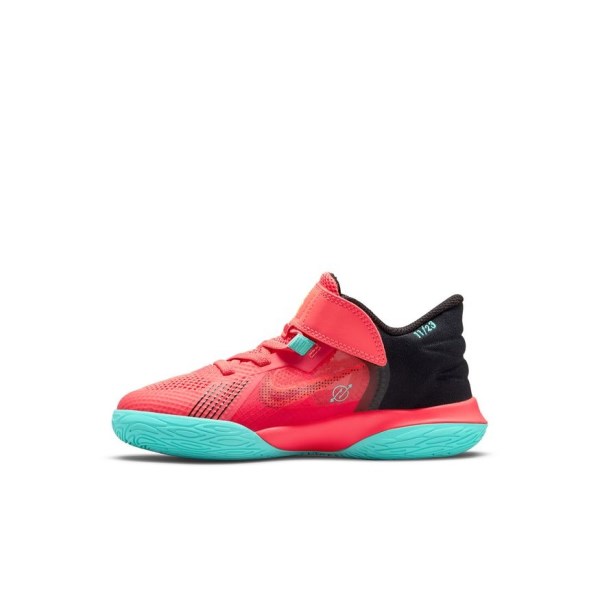 Nike Kyrie Flytrap V PS - Kids Basketball Shoes - Magic Ember/Melon Tint/Dynamic Turquoise