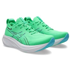 Asics Gel Nimbus 26 - Mens Running Shoes - New Leaf/Soothing Sea