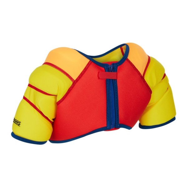 Zoggs Kangaroo Beach Water Wings Kids Swimming Vest - Red/Yellow