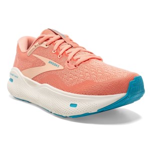 Brooks Ghost Max - Womens Running Shoes - Papaya/Apricot/Blue