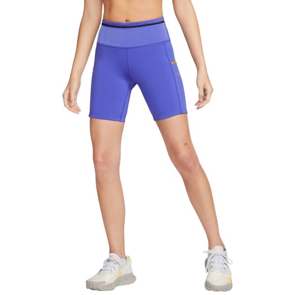 Nike Epic Luxe Womens Trail Running Shorts - Lapis/Wheat/Reflective Silver