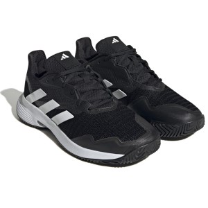 Adidas CourtJam Control - Mens Tennis Shoes - Core Black/Core White/Grey Four