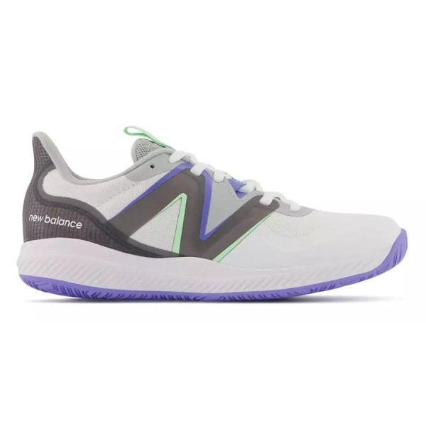 New Balance 796v3 - Womens Tennis Shoes - White/Castlerock/Violet