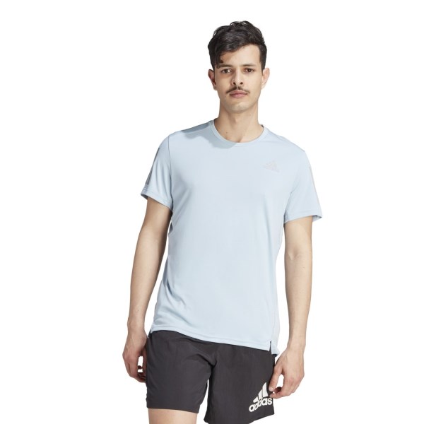 Adidas Own The Run Mens Running T-Shirt - Wonder Blue