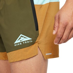 Nike Dri-Fit Flex Stride Mens Trail Running Shorts - Copa/Rough Green/Wheat