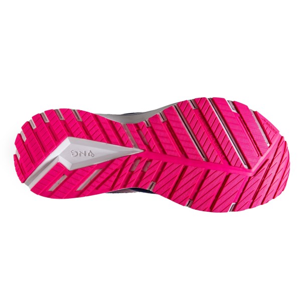 Brooks Revel 4 - Womens Running Shoes - Pixel Blue/Ebony/Pink