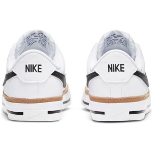 Nike Court Legacy GS - Kids Sneakers - White/Black/Desert Ochre