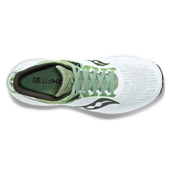 Saucony Triumph 21 - Mens Running Shoes - White/Umbra