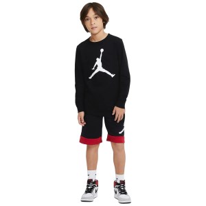 Jordan Jumpman Graphic Kids Long Sleeve T-Shirt - Black