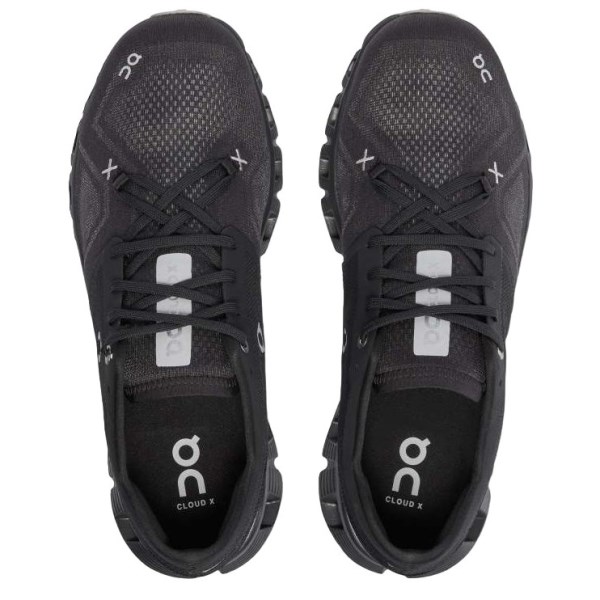 On Cloud X 3 - Mens Running Shoes - Black