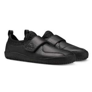 Vivobarefoot Primus School II Velcro - Kids School Shoes - Obsidian