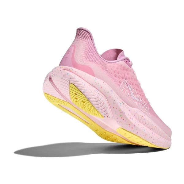 Hoka Mach 6 - Womens Running Shoes - Pink Twilight/Lemonade