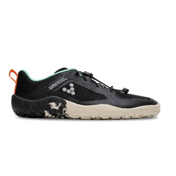 Vivobarefoot Primus Trail 2.0 FG Jr. - Kids Trail Running Shoes - Obsidian/Grey