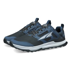 Altra Lone Peak 8 - Mens Trail Running Shoes - Navy/Black