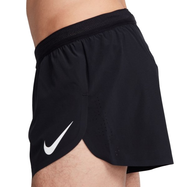 Nike Aeroswift 2 Inch Brief-Lined Mens Running Shorts - Black/Summit White