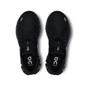 On Cloud X 4 - Womens Running Shoes - Black/Eclipse