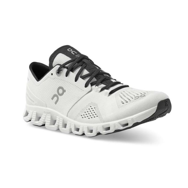 On Cloud X - Womens Running Shoes - White/Black