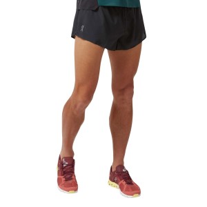 On Running Mens Race Shorts - Black