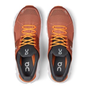 On Cloudswift Classic - Mens Running Shoes - Rust/Rock