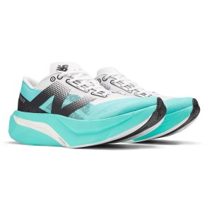 New Balance FuelCell SuperComp Elite v4 - Mens Road Racing Shoes - Cyber Jade/White/Black