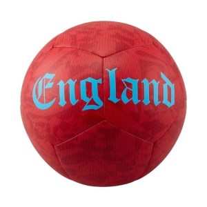 Nike England Pitch Soccer Ball - Challenge Red/Team Red/Blue Fury