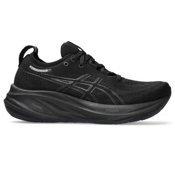 Asics Gel Nimbus 26 - Womens Running Shoes - Black/Black
