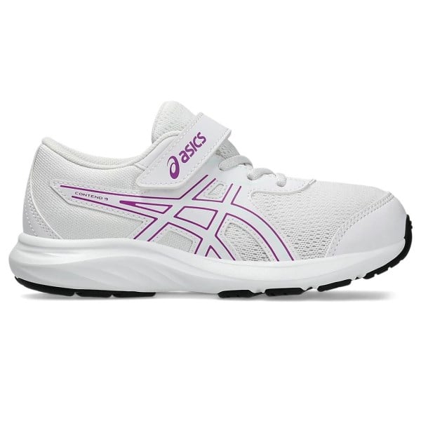 Asics Contend 9 PS - Kids Running Shoes - White/Soothing Sea