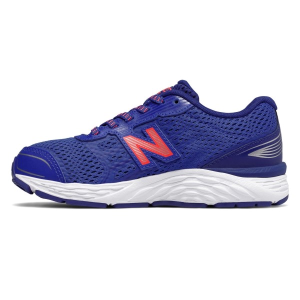 New Balance 680v5 - Kids Running Shoes - Pacific/Dynamite